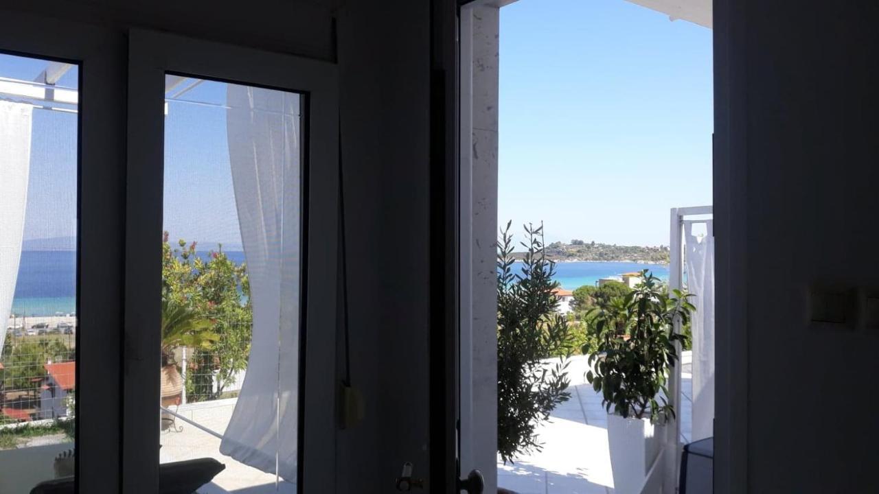 R.E.M. Sea View Villa Ormos Panagias Exterior foto